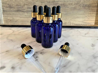 30 ML BOSTON DROPPER BOTTLES-  (BLUE)