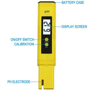 Digital PH Metre - (Yellow )