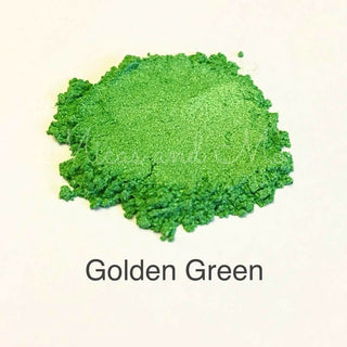 MICA POWDER- GOLDEN GREEN-